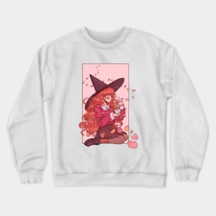 Magic Rose Facemask Witch Crewneck Sweatshirt